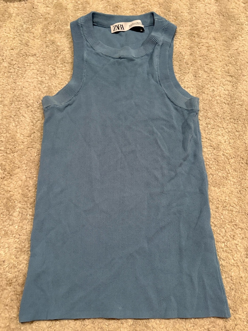 Zara knit tank